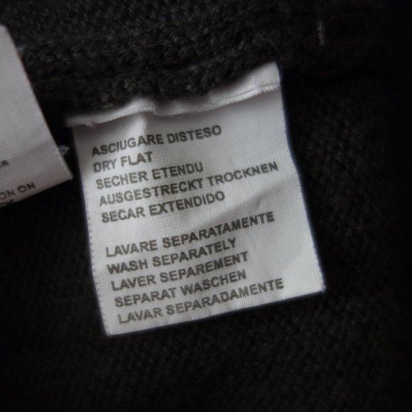 Diesel Gray V-Neck Sweater Size S - Picture 11 of 12